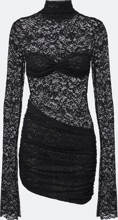 Bananhot Francisca ruched lace minidress