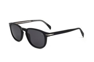 David Beckham Mens 53mm Black Silver Sunglasses DB1070-S-BSC-53