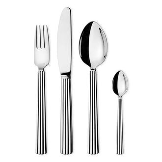 Georg Jensen Bernadotte Besteck, Set 24-tlg