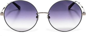 Swarovski SK0301-K Ronde Metalen Zonnebril voor Dames