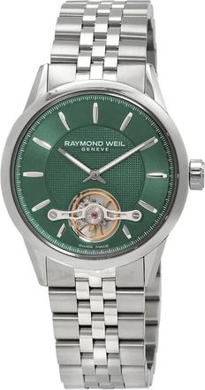 Raymond Weil Freelancer Automatic Green Dial Mens Watch 2780-ST-52001