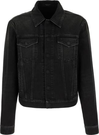 Gucci Washed Cotton Denim Jacket - Heren - Spijkerjassen - Zwart - L - Denim - Jassen
