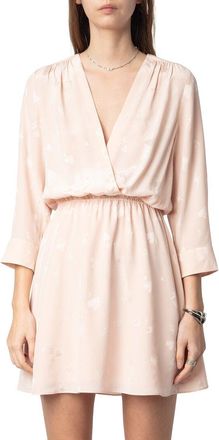 Zadig&Voltaire Silk Flash Heart Dress