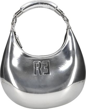 Rebelle Aire Specchio Cristallo - Dames - Handtassen - Grijs - ONE Size - Leer - Tassen
