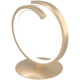 Top-Light Abatjour Moderno Tornado Alluminio Oro Led 8W