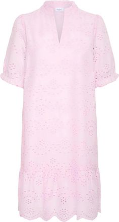 Saint Tropez Geleksa SZ Dress - Dames - Korte kleedjes - Roze - M - Kleedjes