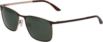 Jaguar 7369 2100 Mens Sunglasses Gold Size 58