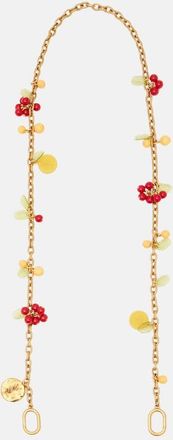 Saint Laurent Cassandre charm pendant