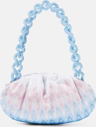 Missoni Borsa a spalla con paillettes a zig-zag