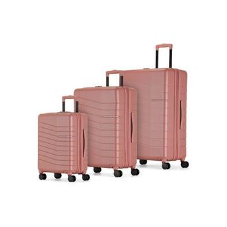 Bugatti Munich 3 Piece Hardside Luggage Set with Expansion in Brick at Nordstrom