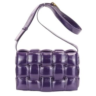 Bottega Veneta Pre-owned Vintage Shoulder Bag - Dames - Pre-owned - Paars - Maat: ONE Size Leer