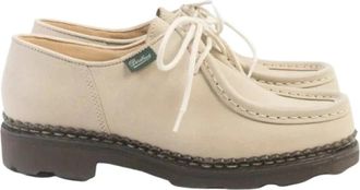 Paraboot Michael Derby Shoe - Dames - Veterschoenen - Wit - 37 EU - Leer - Schoenen