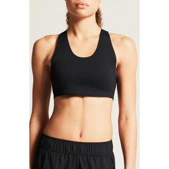 Craft Collective Padded Sports Bra in Black at Nordstrom, Size X-Small