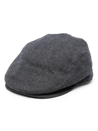 Barbour Pet met visgraatpatroon - Grijs