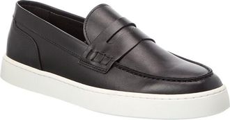 Bruno Magli Magnifico Leather Slip-On Sneaker
