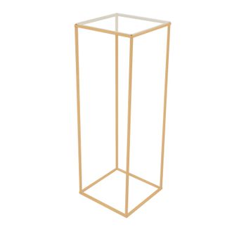 OEM Soporte Para Macetas, Dise&ntilde;o Moderno, F&aacute;cil Montaje, Color Dorado