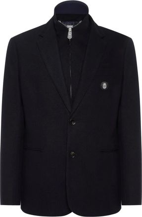 Billionaire Boys Club Travel Hood Blazer - Heren - Blazers - Blauw - 2XL - Wol - Jassen