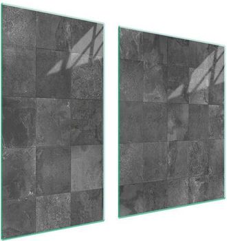 OEM Placa Protectora De Vidrio Para Estufa 90x52 Gris