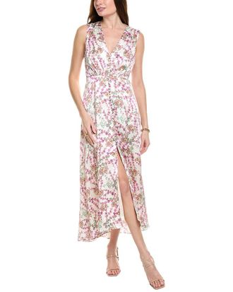 Saloni Saloni Silk Maxi Dress