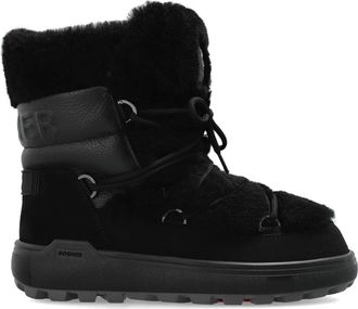 Bogner Chamonix Leren Sneeuwlaarzen - Dames - Winterlaarzen - Zwart - 39 EU - Leer - Schoenen