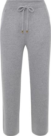 Elisabetta Franchi Broeken, Dames, Grijs, M, Jogger Knit Broeken