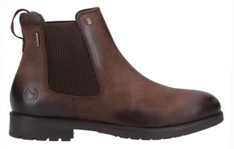 Cotswold Gretton Waterproof Mens Chelsea Boots - Brown Leather - Size UK 12