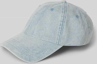 Jake*s Casual Basecap mit Statement-Stitching in Hellblau Melange, Größe 1