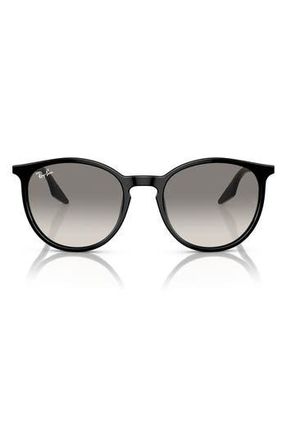 Ray-Ban 54mm Gradient Phantos Round Sunglasses in Black at Nordstrom Rack