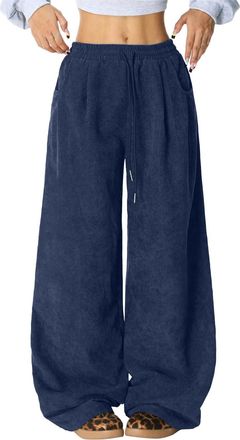 Generic Womens Corduroy Trousers Button Mid Rise Wide Leg Corduroy Trousers Comfy Loose Cord Palazzo Pants Trendy Fall Winter Business Casual Office Work Pant