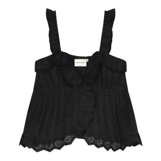 Fab By Fabienne Chapot Fabienne Chapot, Dames, Tops, Zwart, Maat: 2XL Katoen