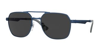 Persol PO1004S Asian Fit Polarized 115248 Mens Sunglasses Blue Size 55