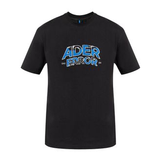 Ader Error Logo-embroidered Drop Shoulder T-shirt