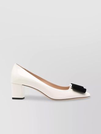 Tom Ford leather kitten heel pumps