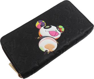 Louis Vuitton Noir Monogram Empreinte Long Wallet (Bi-Fold) (Pre-Owned)