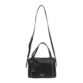 Liu Jo Ilyana Satchel - Dames - Tassen - Zwart - Maat: ONE Size Zijde