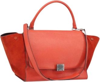 Celine Pre-owned Vintage Handtas - Dames - Vintage Handtas - Rood - ONE Size - Leer - Vintage