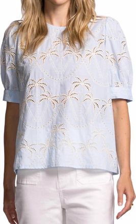 Pink Martini Jada Top In Blue