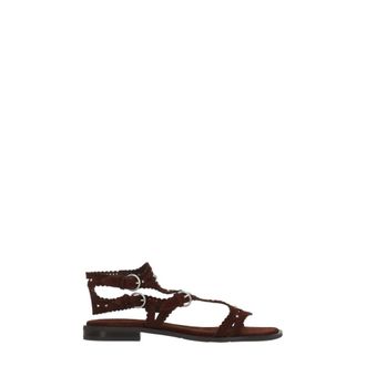 Ash Flat Sandals, female, Brown, Size: 10 US Paprika Studs Sandal