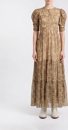 Isabel Marant Abito Sichellia Isabel Marant Etoile in voile di cotone stampato