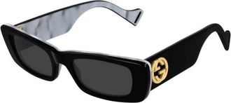 Gucci Gg 0516S Zonnebril - unisex - Zonnebrillen - Zwart - 52 MM - Accessoires