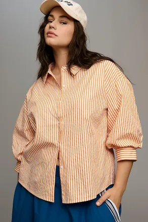 English Factory Striped Buttondown Shirt