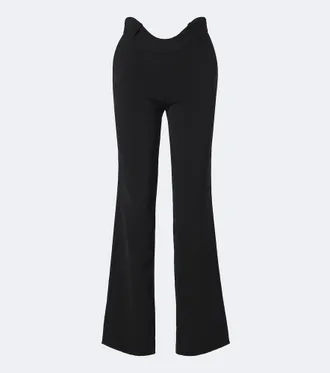 Jean Paul Gaultier Jersey wide-leg pants
