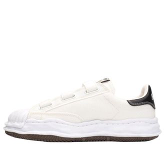 Miharayasuhiro Blakey OG Sole Canvas Low Velcro White A14FW741-WHT