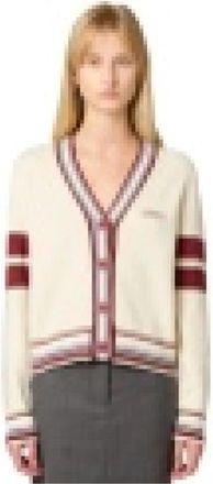 Off-white 2Fe 00530Tw 223 Cardigan - Dames - Vesten - Veelkleurig - L - Truien & Vesten