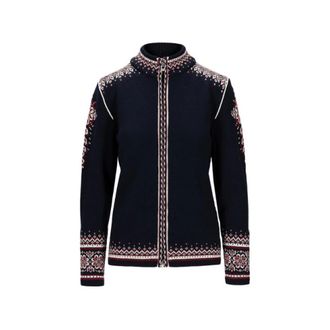 Dale of Norway Truien & Vesten, Dames, Blauw, M, Wol, Anniversary Jacket_H