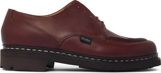 Paraboot Brown Chambord Lisse Marron Leather Loafers
