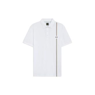 HUGO BOSS Tops, Heren, Wit, XL, Polyester, TOC Game 3 Polo