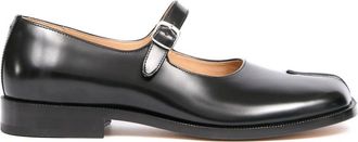 Maison Margiela Black Tabi Leather Loafers