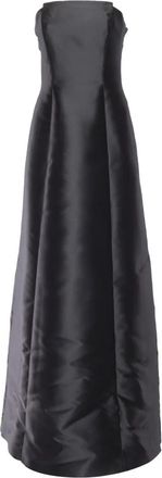 Alberta Ferretti Abito - Dames - Avondkleed - Zwart - S - Kleedjes