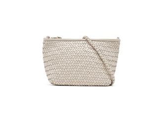 Madewell Woven Crossbody W Zip Cross Body Womens Handbags Vintage Muslin, Leather